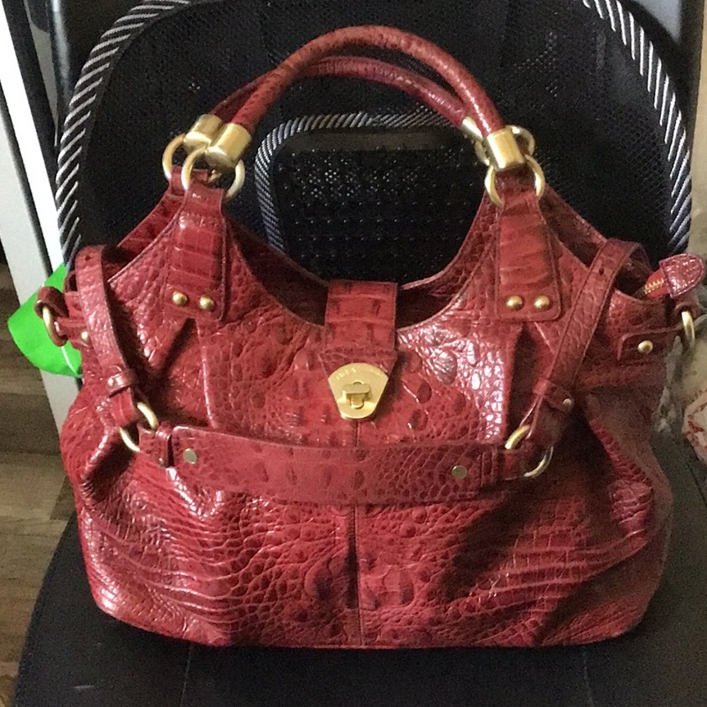 Brahmin Two Way Bag Preowned As As Is - Picture 12 of 17